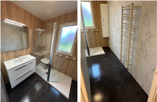 installation salle de bain senior