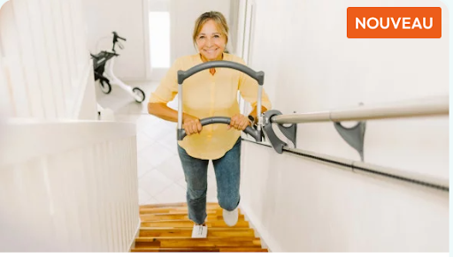 monte-escalier manuel