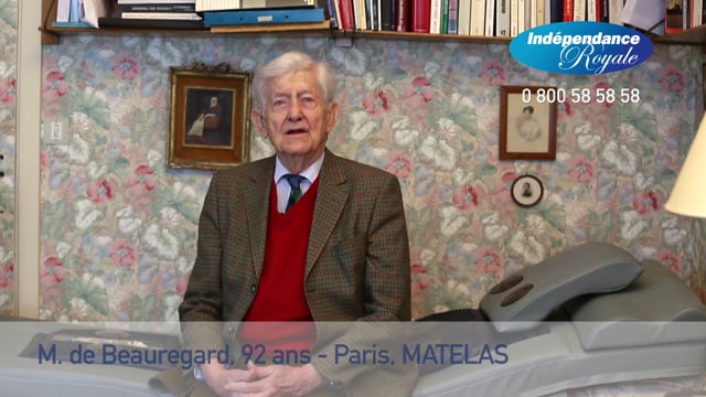 Témoignage client Indépendance Royale 92 ans à Paris