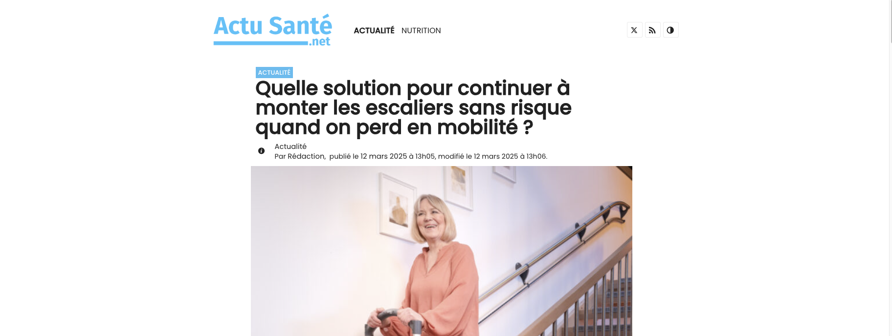 Capture Actu santé