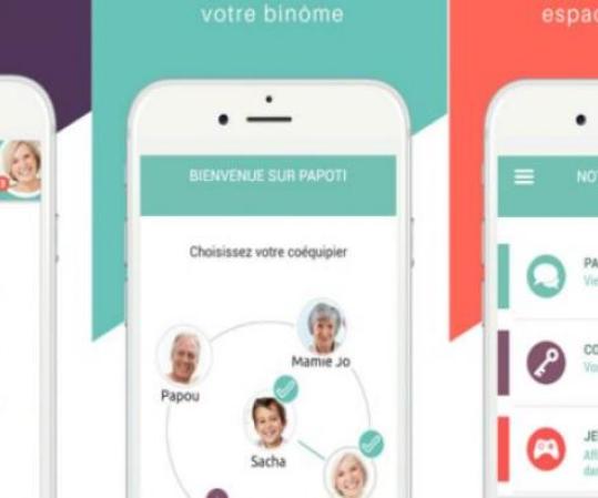 Papoti, une application mobile pour rapprocher les générations