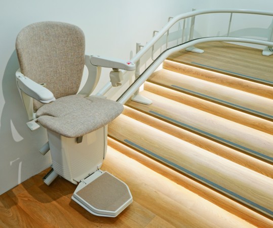 Quels sont les types de rail d’un monte-escalier ?