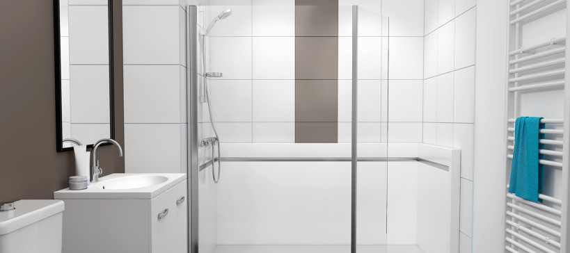Salle de bains seniors âge sécurisée