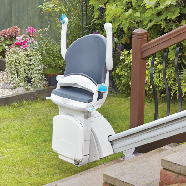 monte escalier droit compact simplicity 1000 interieur ou exterieur