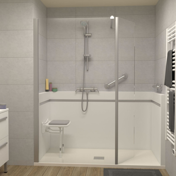 Bien choisir une douche à l'italienne pour seniors