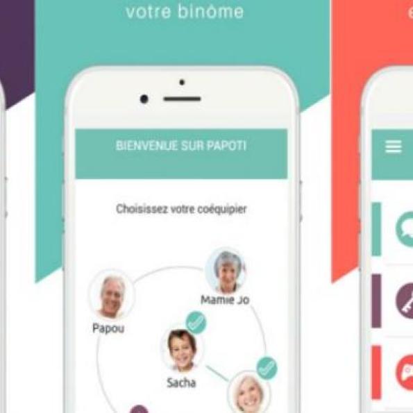 Papoti, une application mobile pour rapprocher les générations