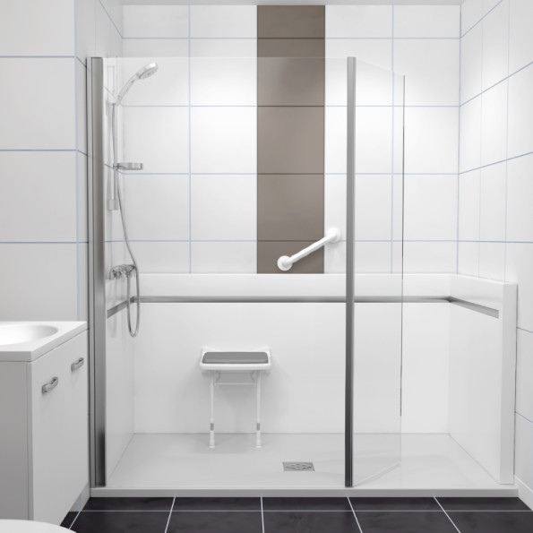intérêt verre trempé pour sécuriser la douche